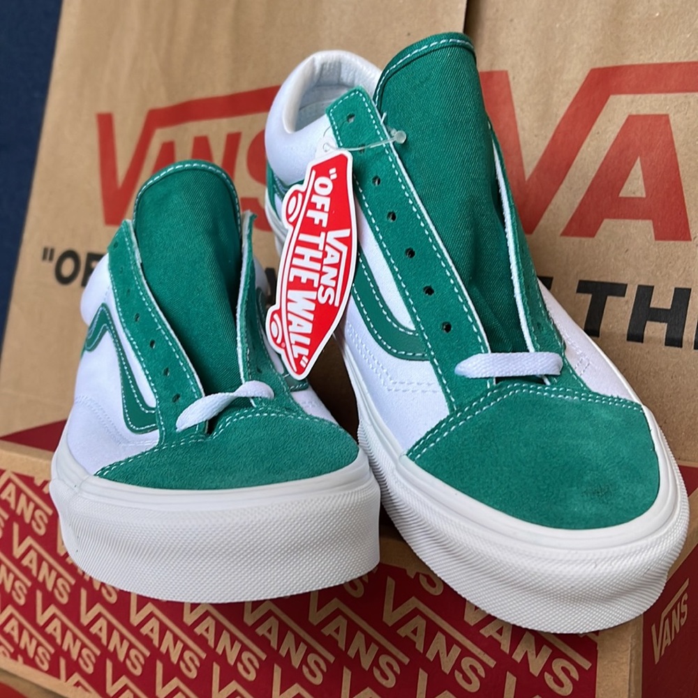 Vans Style 36 Classic Sport Cdmmgreen/True White Men’s - Picture 8 of 16